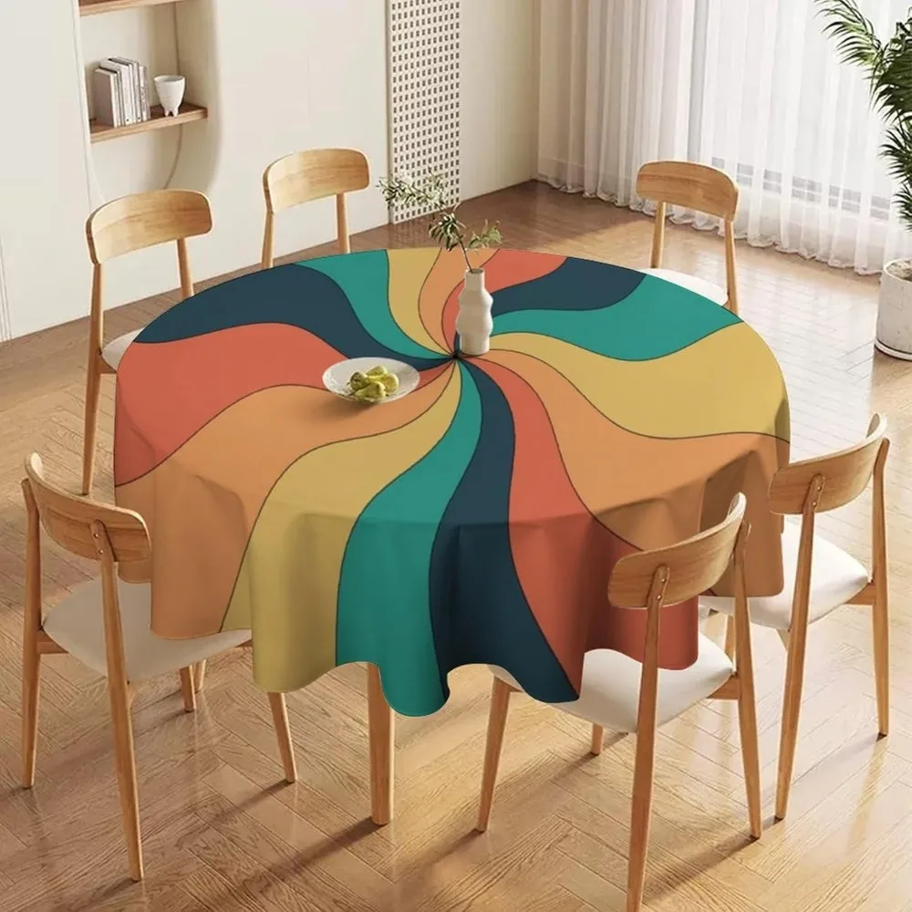 Retro Groovy Swirl ronde tafel - Century Textile & Sewing Supply Avenue C North Saskatoon Sk recensie en prijs