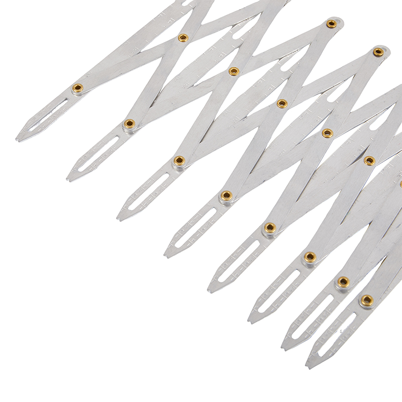 △   Knopgatverdeler Uitbreidba - Sewing Gauge Ruler recensie en prijs