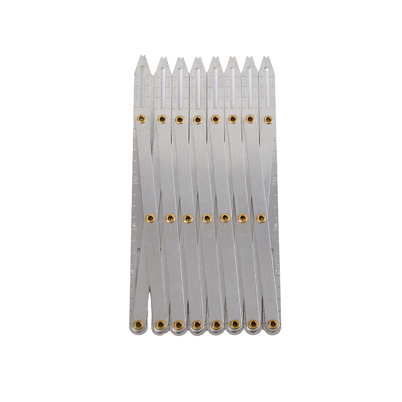△   Knopgatverdeler Uitbreidba - Sewing Gauge Ruler recensie en prijs