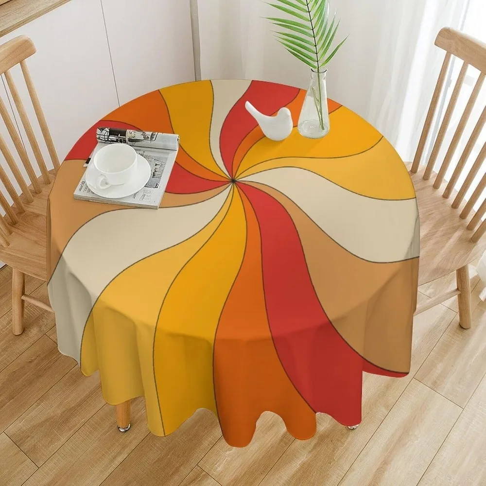 Retro Groovy Swirl ronde tafel - Century Textile & Sewing Supply Avenue C North Saskatoon Sk recensie en prijs