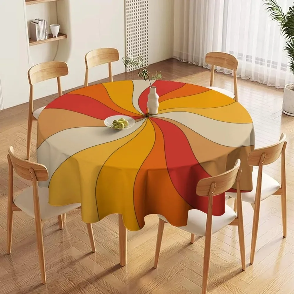 Retro Groovy Swirl ronde tafel - Century Textile & Sewing Supply Avenue C North Saskatoon Sk recensie en prijs